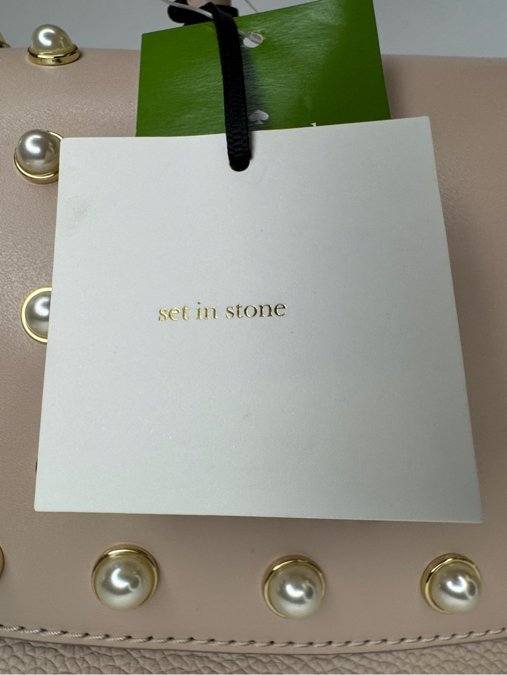 Kate Spade New York Serrano Place Pearl Dorina Beige Pink 249369 Bag NWT - Picture 6 of 16